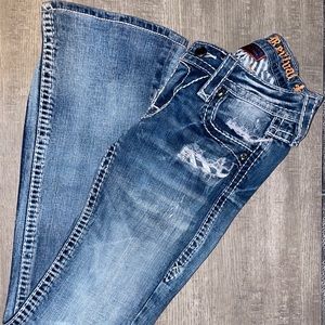 Distressed Rock Revival “Evie”